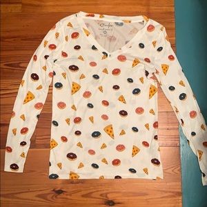 NWOT - Pizza and Donut long sleeve shirt! 🍕🍩